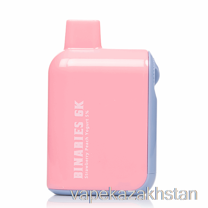 Vape Kazakhstan Horizon Binaries 6K 6000 Disposable Strawberry Peach Yogurt